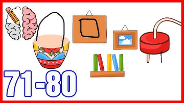 Tricky Line Draw the Part Level 71 72 73 74 75 76 77 78 79 80 Solution or Walkthrough