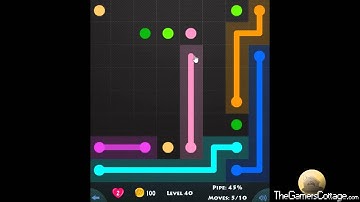 Flow Game Level - 340 [8x8] Mania Connect the Dots