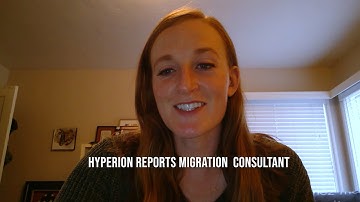 Hyperion Reports Migration Consultant