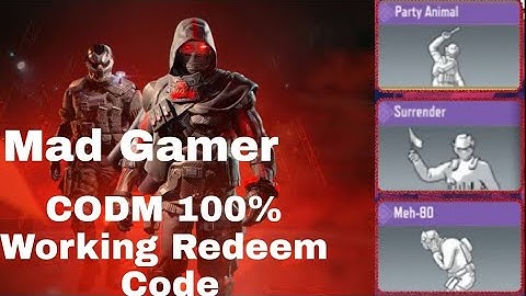 Cod Mobile 100% Working Redeem Code | Cod Mobile Garena 100% Working Redeem Code | CODM REDEEM CODE