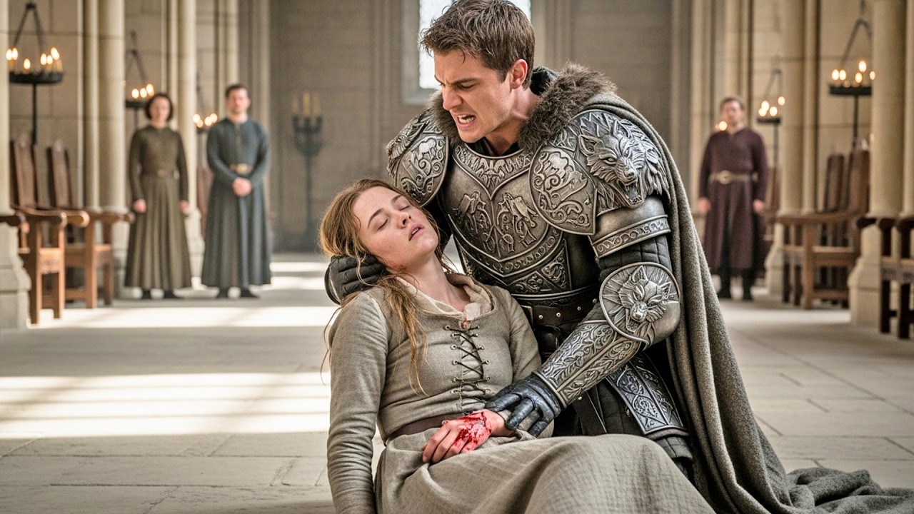 She Collapsed at the Alpha Ceremony Bleeding — Until the Alpha King Dropped to His Knees