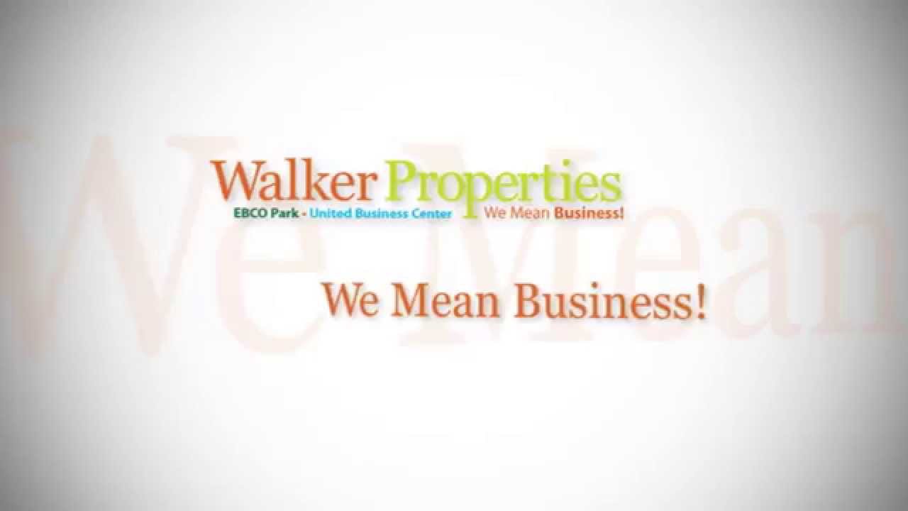 Walker Properties We Mean Business YouTube