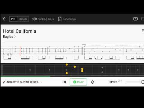 Hotel California - Eagles Pro Guitar Tab