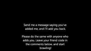 Super Smash Bros. Brawl friend code exchange