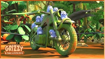 Grizzy & The Lemmings | 24-Carat Chocolate Madness 🍫 | Funniest Cartoon for Kids!