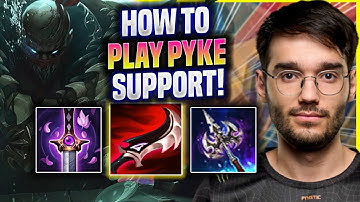 LEARN HOW TO PLAY PYKE SUPPORT LIKE A PRO! - FNC Hylissang Plays Pyke Support vs Bard! | Season 2022
