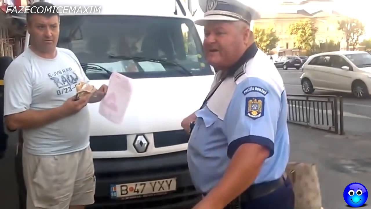 Cele mai Tari Faze cu Politisti din Romania !! Funny video !!