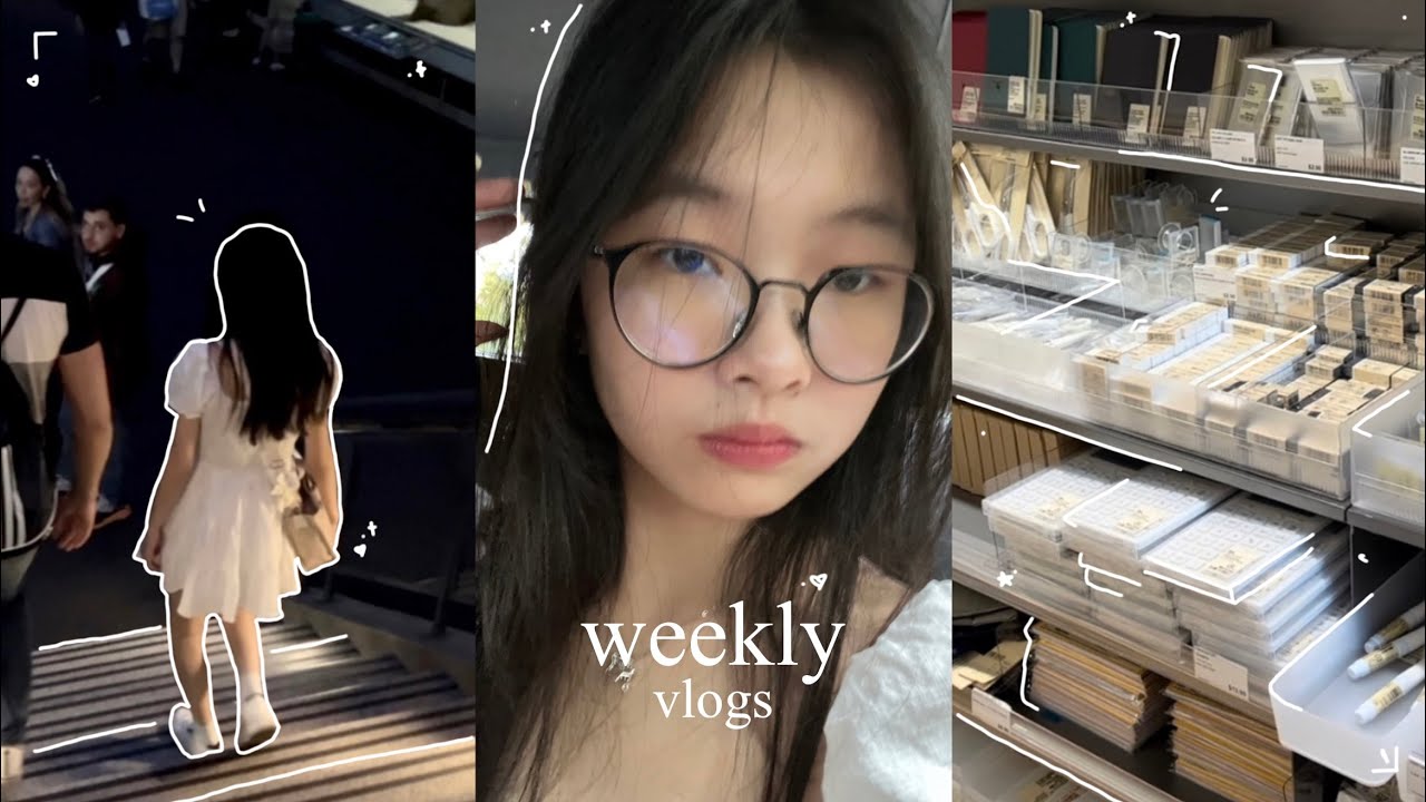 weekly vlog ☁️ | lazy days, dancing, shopping, food, sleepover, hanging out with friends