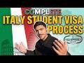 Italy Student Visa Complete Process 2026 | Step-by-Step Guide for Students 🇮🇹
