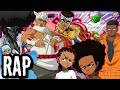 Black Anime Character Rap Cypher | GameboyJones ft. Breeton Boi, Diggz Da Prophecy & More