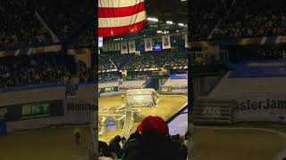 Halftime show at the Allstate arena #AllstateArena #MonsterJam