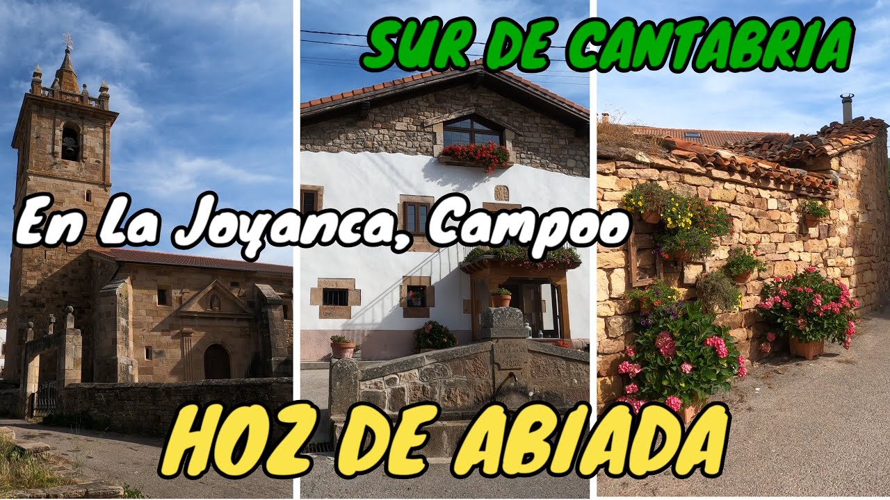 HOZ DE ABIADA. Bonito pueblo en La Joyanca, Campoo. HERMANDAD DE CAMPOO DE SUSO. Sur de Cantabria.