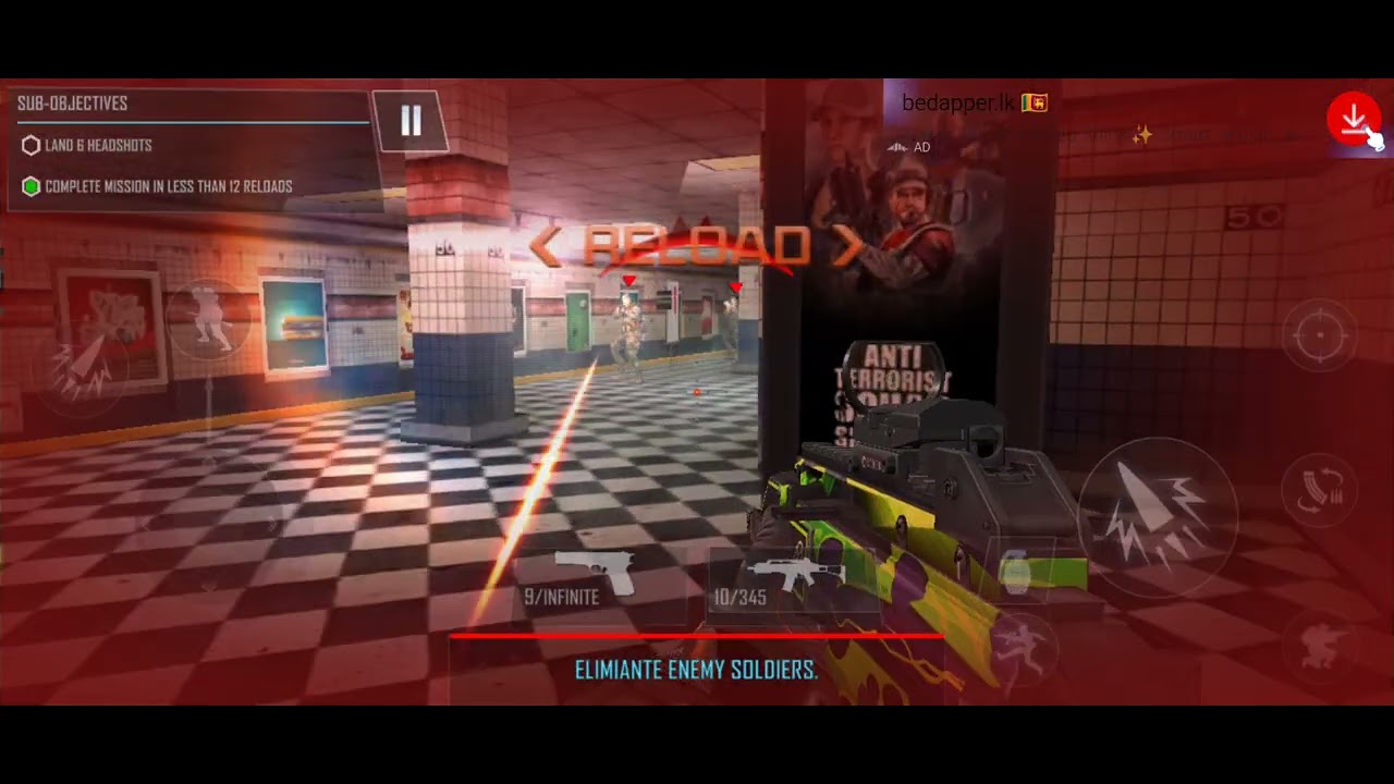 Battleops - mission 5 - Game play