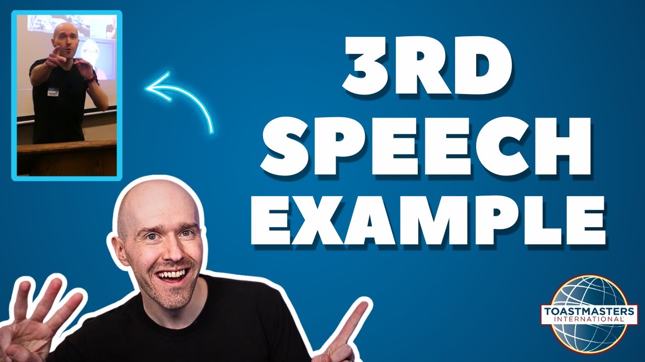 Toastmasters Level 1 Speech 3 EXAMPLE - YouTube