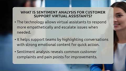 What Is Sentiment Analysis For Customer Support Virtual Assistants? - Customer Support Coach
