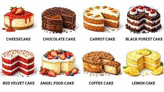Every Cake Type Explained In 13 Minutes