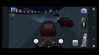 School Driving 3D Car License - Outside Night Driving Level 8 (Exam) | Ford Mustang screenshot 5