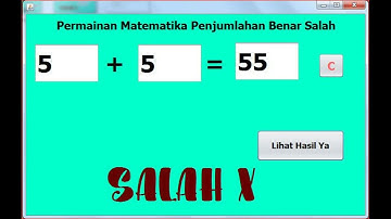 1. Membuat aplikasi penjumlahan benar dan salah di pemrograman Java dengan Netbeans
