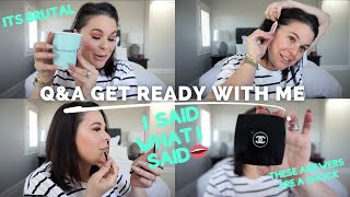 GET READY WITH ME Q&amp;A▪️BRUTAL ANSWERS |Jerusha Couture