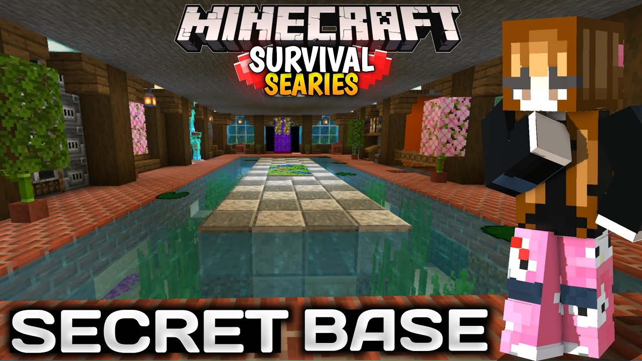 I Built An Ultimate Secret Underground Base In Ender King | Minecraft PE |