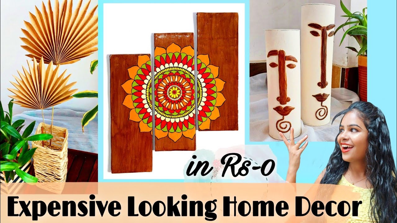 Expensive Looking Home Decors In Rs-0 | Best Out of Waste DIY ideas