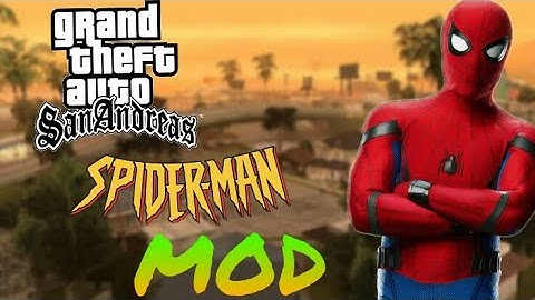 GTA SA Android Spiderman Mod (With Powers)