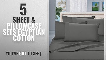 Top 10 Sheet & Pillowcase Sets Egyptian Cotton [2018]: Thread Spread True Luxury 100% Egyptian