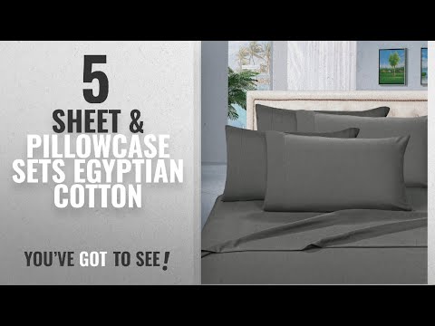 Top 10 Sheet & Pillowcase Sets Egyptian Cotton [2018]: Thread Spread True Luxury 100% Egyptian