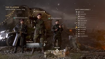 CoD WW2 KAR98K quick quickscope montage