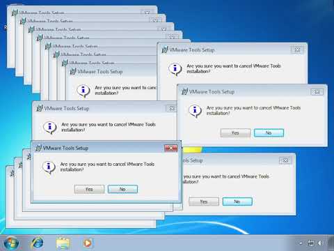 Windows 7 Crazy Error (short test)