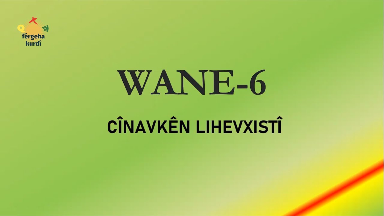 Kürtçe Dil Kursu || A2 Seviyesi / Ders 6: Cînavkên Lihevxistî | #fêrgehakurdî