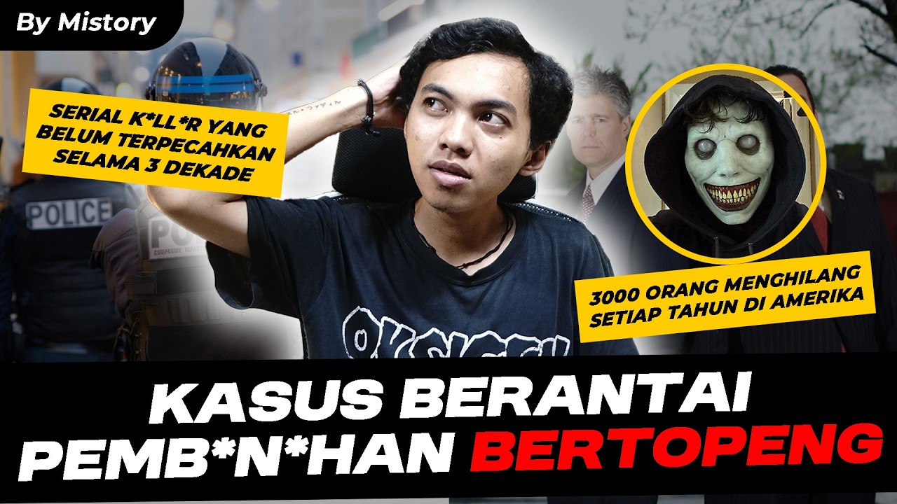 LICIK TAPI CERMAT!!! SERIAL K*LL*R INI BELUM TERTANGKAP SAMPAI SEKARANG!!!