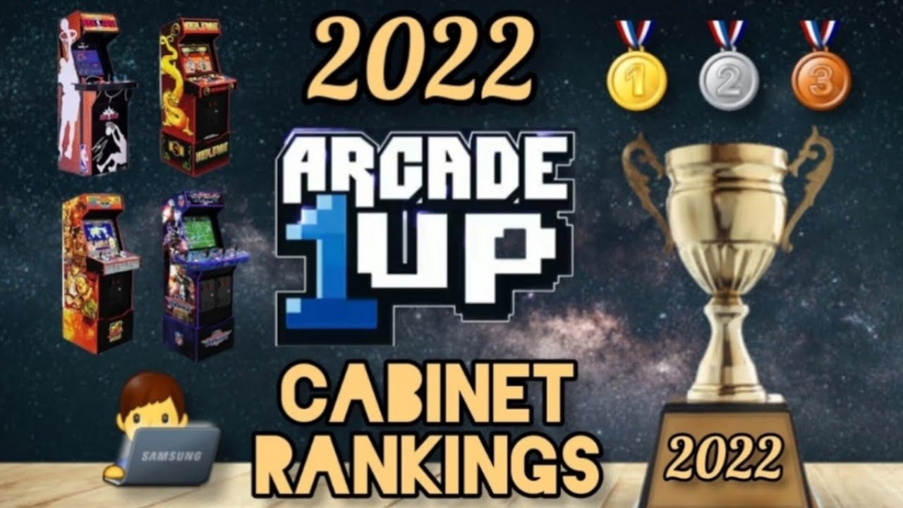 2022 Arcade1Up Cabinet Rankings🏆Gold, Silver or Bronze! See What Cabs ...