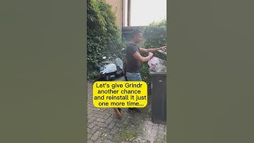 Oops I did it again! Reinstalled Grindr for the nth time... #grindr #grindreel #gaydatingapp