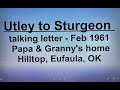 UTLEY to STURGEON .. talking letter 1961