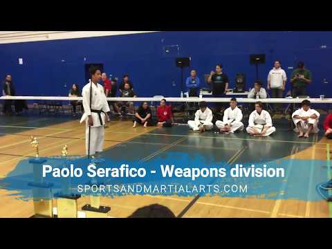 Paolo Serafico Weapons Form at SoCal Challenge 2018