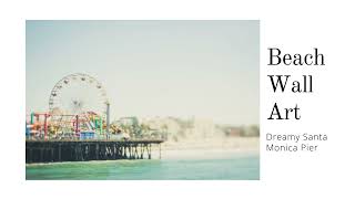 Lifeguard Tower at Santa Monica Beach | Beach Wall Art screenshot 1