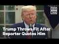 Trump attacks reporter yamiche alcindor for quoting him directly  nowthis