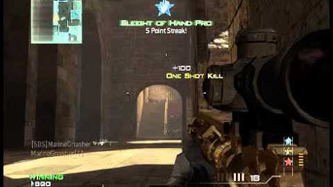 PaulStep - MW3 Game Clip - Longshot Quickscoping