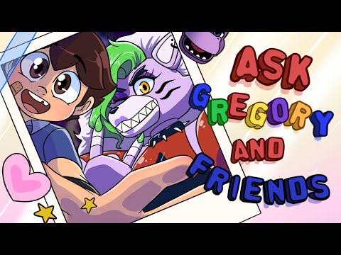 ASK FREDDY GREGORY & FRIENDS Part 2| FNAF Security Breach Animation