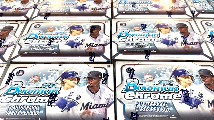 HUGE $3,000+ AUTO PULL!  NEW RELEASE!  2022 BOWMAN CHROME HTA BOXES!