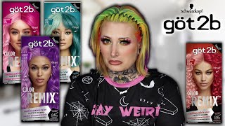 Schwarzkopf GOT 2B Color Remix Hair Dye?!