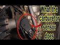 HOW To Check carburettor sensor  (TPS)# How the throttle position sensor works