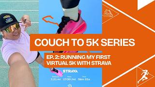 couch to 5k ep.2: using Garmin Coach, running my first Virtual 5k @stravainc @nyrrvideo