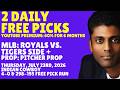 MLB Picks and Predictions - Kansas City Royals vs Detroit Tigers, 7/23/26 Free Best Bets & Odds