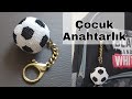 DIY Football/Soccer Anahtarlık Yapımı / Okul Çantası Süsleri / Брелок футбольный мяч / Keychain