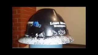 lost river transport custom hard hat