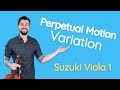 Suzuki Viola Book 1 Perpetual Motion Variation