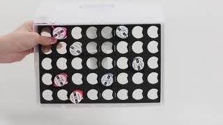 HARELINE DUBBIN Fly Tyers Thread / Spool Stash Box