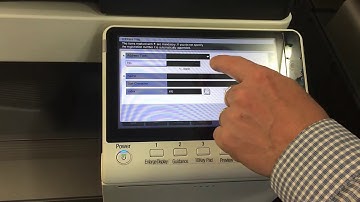 Konica Minolta 8 Series Address Book